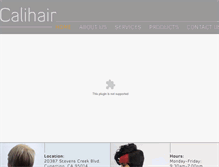 Tablet Screenshot of calihaircupertino.com